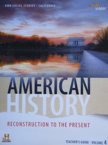 (image for) American History TG Volume 4 (CA)(TE)(Spiral)