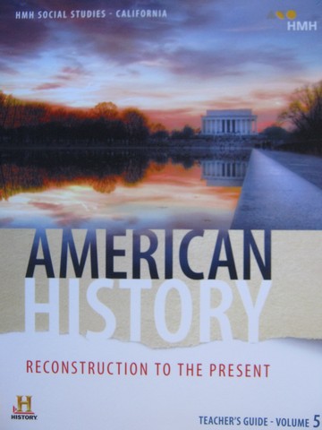 (image for) American History TG Volume 5 (CA)(TE)(Spiral)