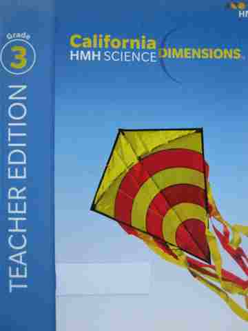(image for) California Science Dimensions 3 TE (CA)(TE)(Spiral) by DiSpezio, Frank, Heithaus, etc.
