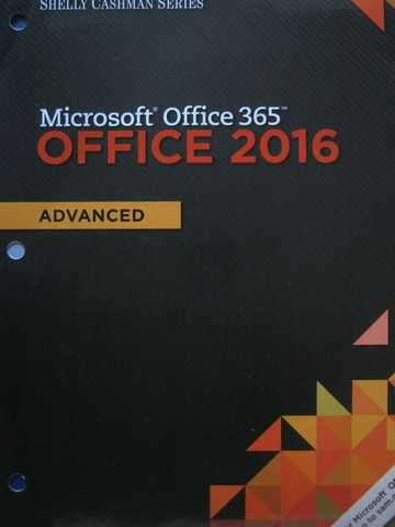 (image for) Microsoft Office 365 Office 2016 Advanced (P) by Hoisington,