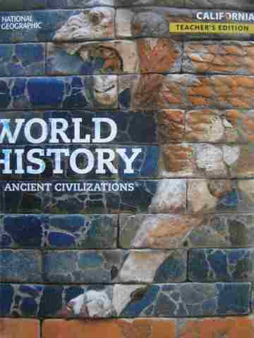 (image for) Ancient Civilizations 8 TE (CA)(TE)(H) by Hiebert, Thornton,