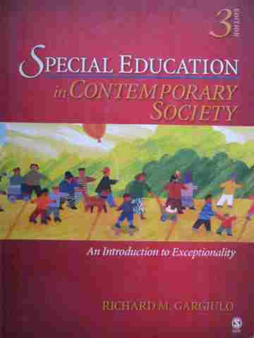 (image for) Special Education in Contemporary Society 3rd Edition (P)