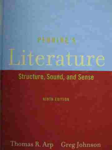 (image for) Perrine's Literature 9th Edition (H) by Thomas R Arp & Greg Johnson
