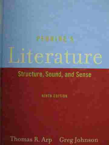 (image for) Perrine's Literature 9e (H) by Thomas R Arp & Greg Johnson