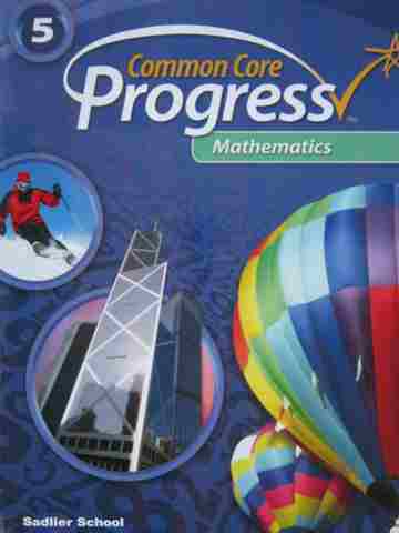 (image for) Common Core Progress Mathematics 5 (P) by William H Sadlier