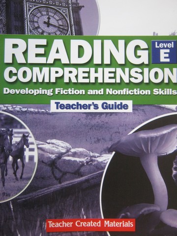 (image for) Reading Comprehension Level E TG (TE)(P) by Sharon Coan
