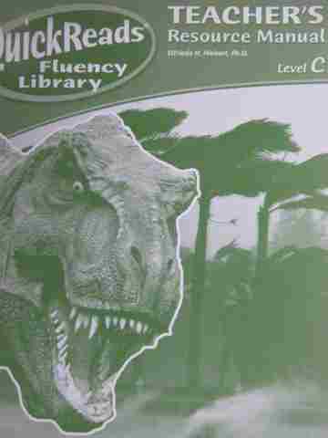 (image for) Quick Reads Fluency Library Level C TRM (TE)(P) by Hiebert