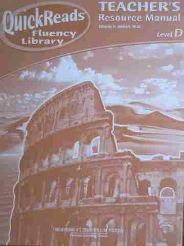 (image for) Quick Reads Fluency Library Level D TRM (TE)(P) by Hiebert