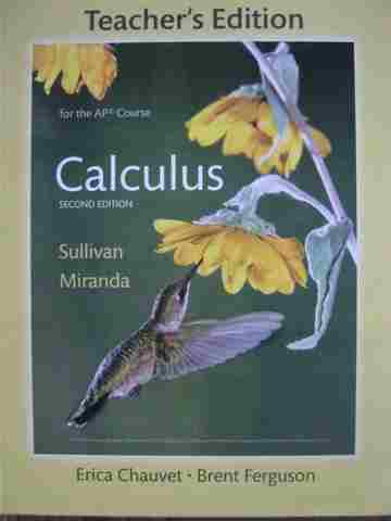 (image for) Calculus for the AP Course 2nd Edition TE (TE)(H) by Chauvet,