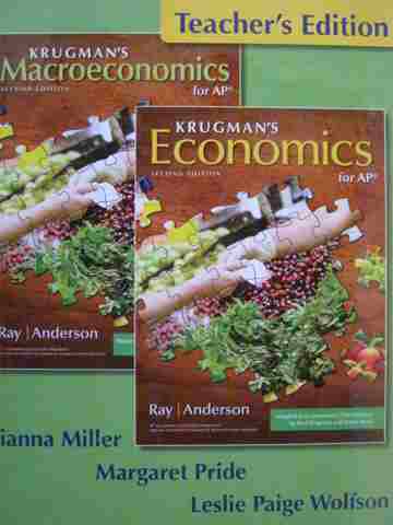 (image for) Krugman's Economics for AP 2nd Edition TE (TE)(H) by Dianna Miller, Margaret Pride & Leslie Paige Wolfson