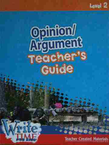 (image for) Write Time for Kids 2 Opinion/Argument TG (TE)(P) by Prior