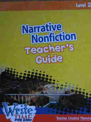 (image for) Write Time for Kids 2 Narrative Nonfiction TG (TE)(P) by Prior