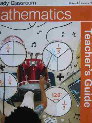 (image for) Ready Classroom Mathematics 4 Volume 1 TG (TE)(P)