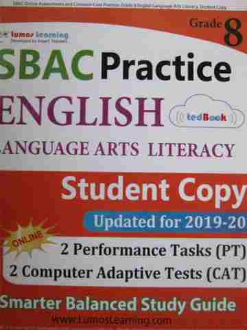 (image for) SBAC Practice English Language Arts Literacy Grade 8 (P)