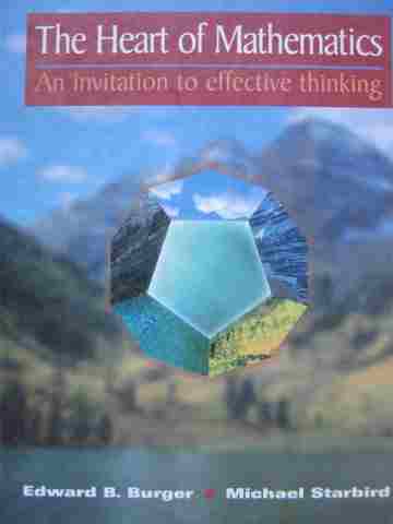 (image for) Heart of Mathematics (H) by Edward B Burger & Michael Starbird
