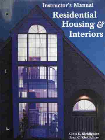 (image for) Residential Housing & Interiors Instructor's Manual (TE)(P)