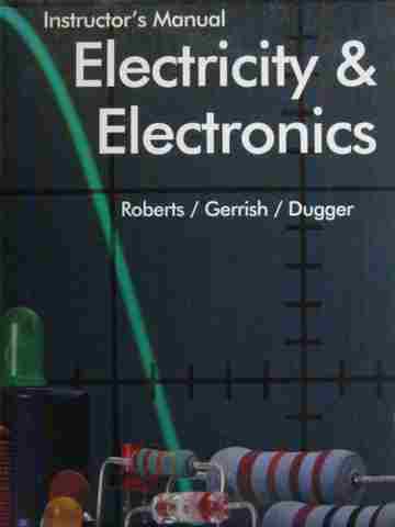 (image for) Electricity & Electronics IM (TE)(P) by Roberts, Gerrish,