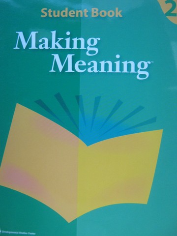 (image for) Making Meaning 2 Student Book (P)