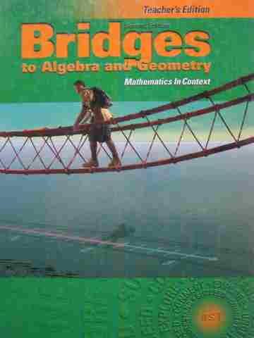 Bridges to Algebra & Geometry 2nd Edition TE (TE)(H) by Crawford (image for) Bridges to Algebra & Geometry 2nd Edition TE (TE)(H) by Crawford