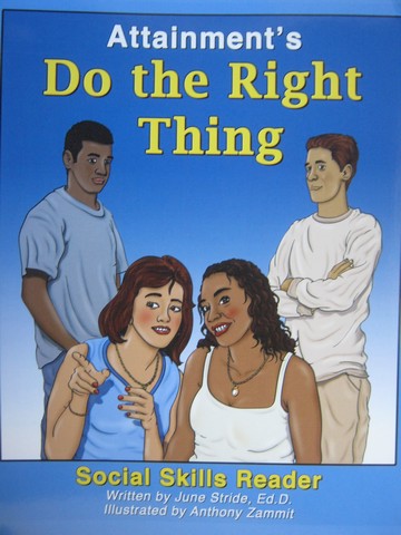 (image for) Do the Right Thing Social Skills Reader (Spiral) by June Stride