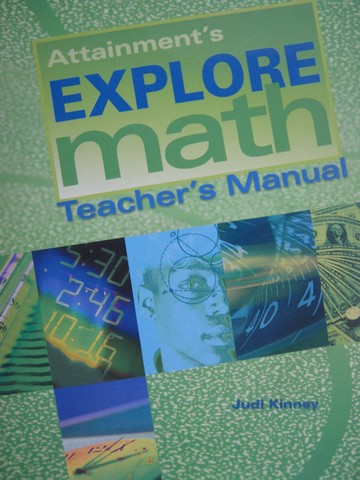 (image for) Attainment's Explore Math TM (TE)(Spiral) by Judi Kinney