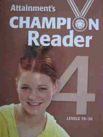 (image for) Attainment's Champion Reader 4 Levels 18-26 (Spiral) by Browder,