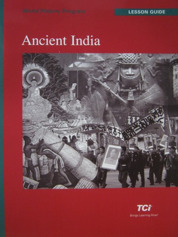 (image for) World History Program Ancient India Lesson Guide (TE)(P)