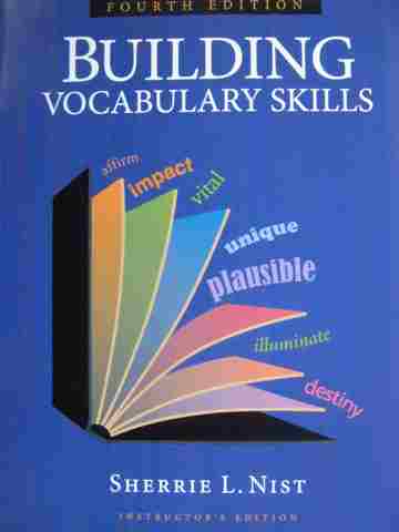 (image for) Building Vocabulary Skills 4th Edition IE (TE)(P) by Nist