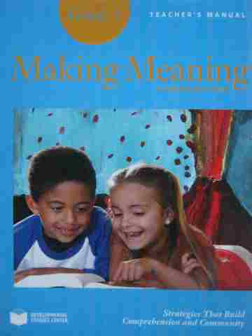 (image for) Making Meaning 2nd Edition 1 TM (TE)(Spiral)