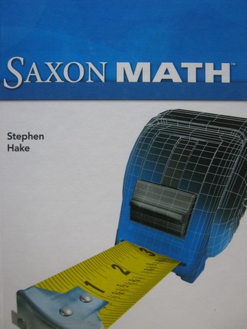 (image for) Saxon Math Intermediate 5 Student Edition (H) by Stephen Hake
