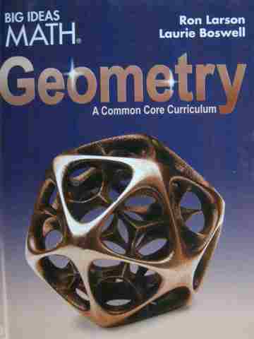 (image for) Big Ideas Math Geometry (H) by Ron Larson & Laurie Boswell