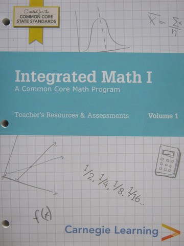 (image for) Integrated Math 1 Teacher's Resources & Assessments 1&2 (TE)(Pk)