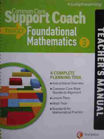 (image for) Target Foundational Mathematics 3 TM (TE)(Spiral)