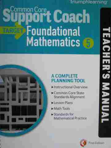 (image for) Target Foundational Mathematics 5 TM (TE)(Spiral)