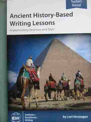 (image for) Ancient History-Based Writing Lessons 5th Edition TM (Spiral)
