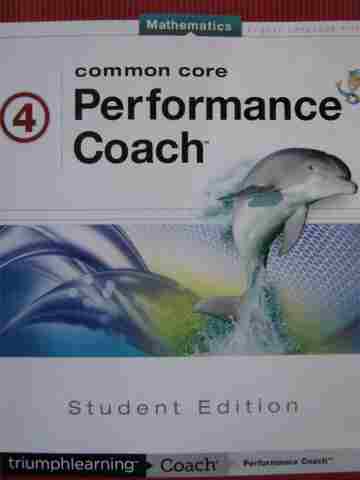 (image for) Common Core Performance Coach 4 Mathematics (P)