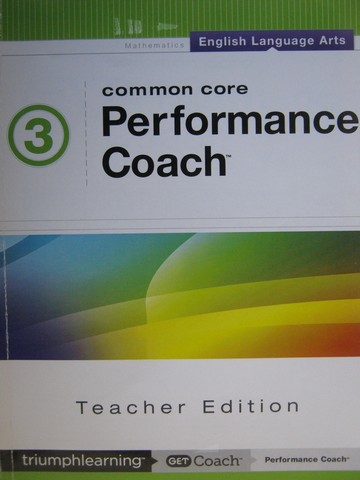 (image for) Common Core Performance Coach English Language Arts 3 TE (P)
