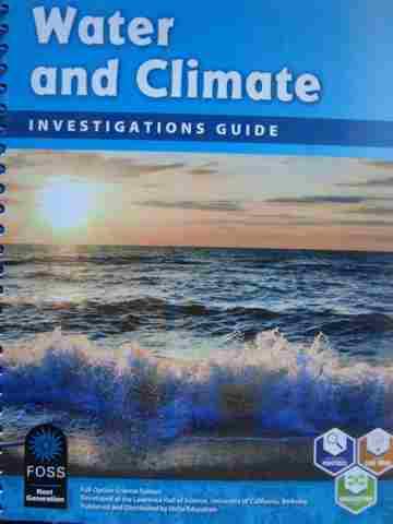 (image for) Water & Climate Investigations Guide (Spiral)