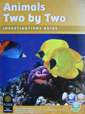 (image for) Animals Two by Two Investigations Guide (Spiral)