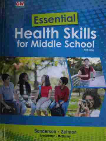 (image for) Essential Health Skills for Middle School 3e (H) by Sanderson, etc.