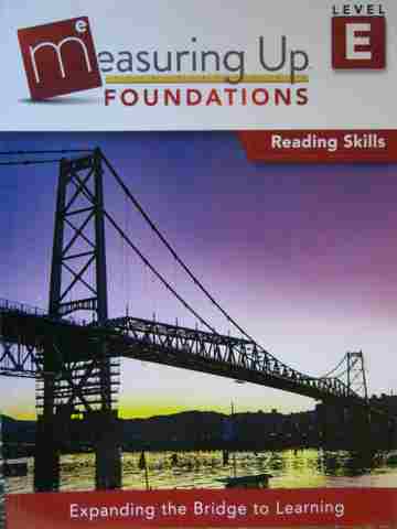 (image for) Measuring Up Foundations Reading Skills Level E (P) by Dryer