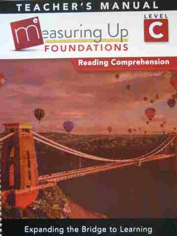 (image for) Measuring Up Foundations Reading Comprehension C TM (Spiral)