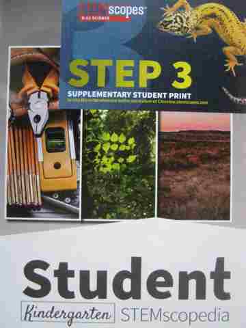 (image for) STEMscopes K Student STEMscopedia (CA)(H)