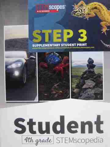 (image for) STEMscopes CA NGSS 3D 4 Student STEMscopedia (CA)(H)