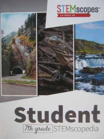 (image for) STEMscopes 7 Student STEMscopedia (CA)(H)