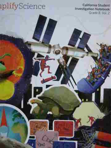 (image for) Amplify Science 8 Volume 2 Investigation Notebook (CA)(P)