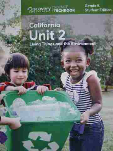 (image for) Science Techbook California K.2 Living Things and the Environment Student Edition (CA)(P)