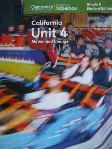 (image for) Science Techbook California K.4 Motion and Change Student Edition (CA)(P)