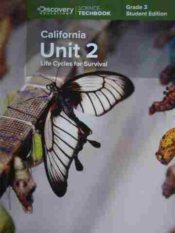 (image for) Science Techbook California 3.2 Life Cycles for Survival Student Edition (CA)(P)