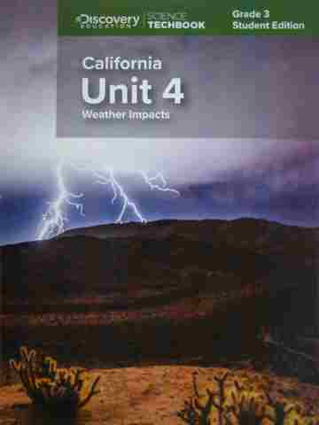 (image for) Science Techbook 3 California Unit 4 Student Edition (CA)(P)